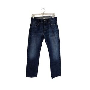 Lee Slim Straight Mens Jeans 32x30  Stretch Denim Comfort Fit Actual (32X29)